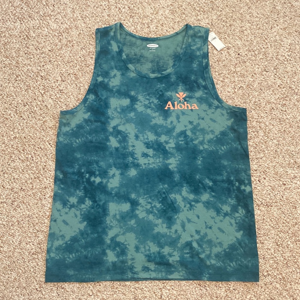 Tie Dye Aloha Tank